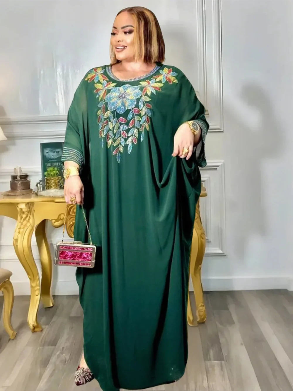Abayas For Women Dubai Luxury 2025 African Muslim Fashion Dress Caftan Marocain Evening Party Dresses Boubou Robe Djellaba Femme