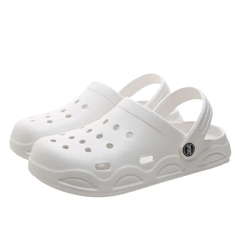 Fashion Sandals Waterproof Slippers Women men Shoes Summer Outdoor Slides Soft Sole Garden Shoes Indoor Nursing Clogs Sandals