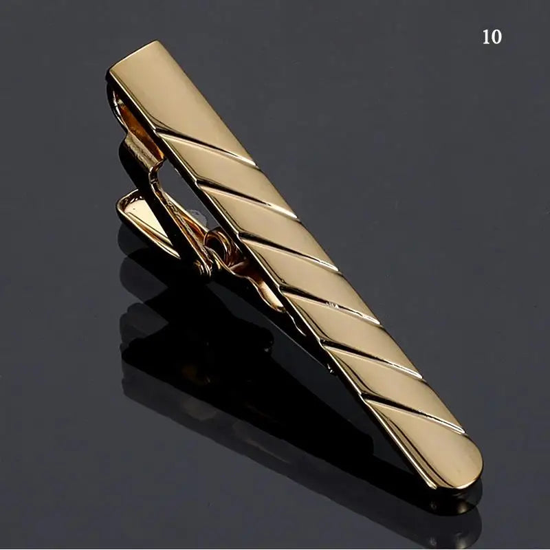 New Classic Men Tie Clip Simple Fashion Metal Necktie Daily Business Wedding Ceremony Tie Clip Pin Men Jewelry Accessories Gift
