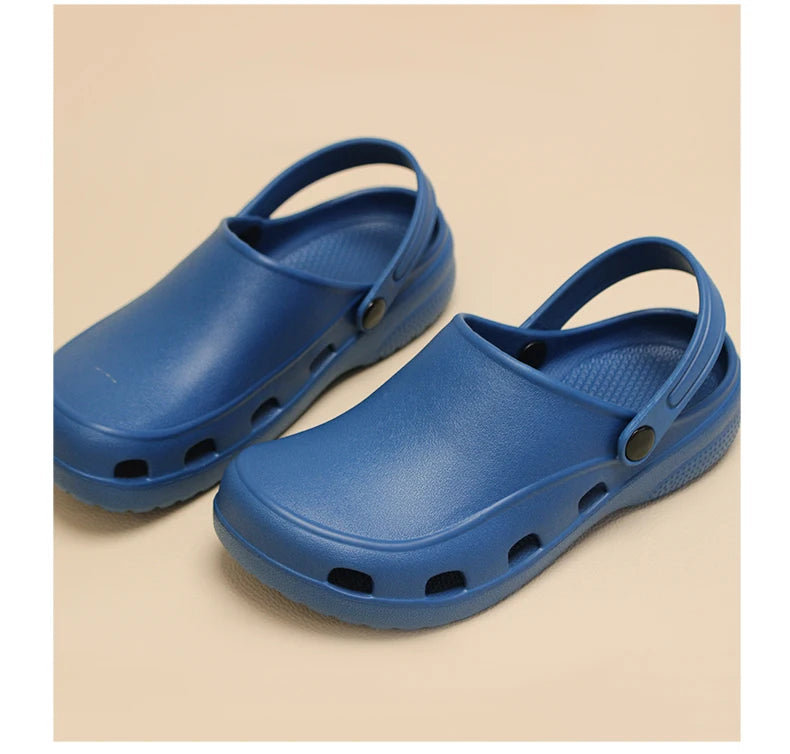 Professional Scrubs Clogs Ultra Light Nurse Work Shoes Anti Slip Pediatric Slippers Breathable Dentist Nursing Shoes 5X03-04
