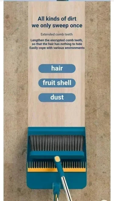 High End Indoor Long Handle Garbage Cleaning Set For Cleaning Floors Dust Garbage Non Stick Hair Indoor Cleaning Products