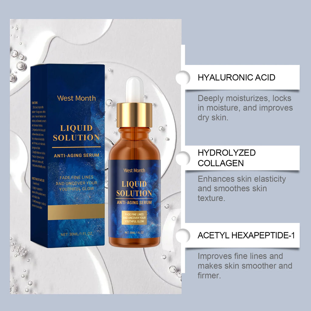 Firming Facial Serum, smooths pores, hydrates, nourishes, repairs, moisturizes, and improves roughness