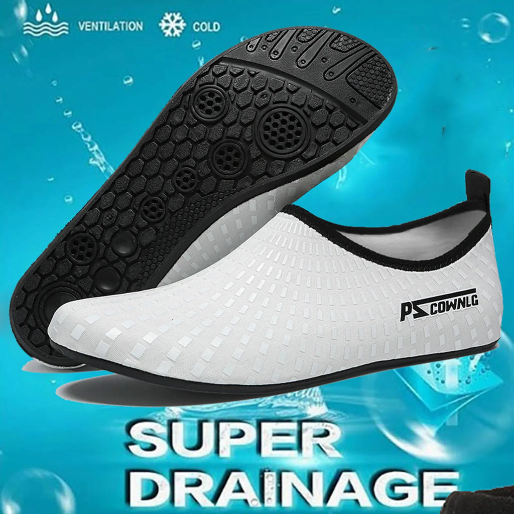 Quick Dry Water Shoes Rubber Sole Diving Shoes Unisex Beach Swimming Diving Socks Non-Slip Seaside Surfing Adult Kids Socks