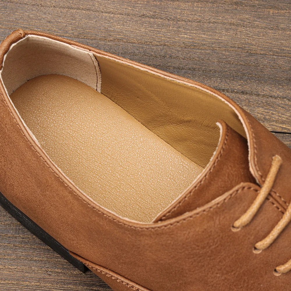 Leather Shoes For Men Gentleman'S Stylish Comfortable Business Formal Shoes Men
