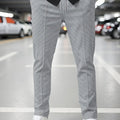 Men'S Summer Casual Loose Fit Pants Breathable Elastic Waist with Drawstring Mid-Rise Stylish and Trendy Everyday Comfort Pants