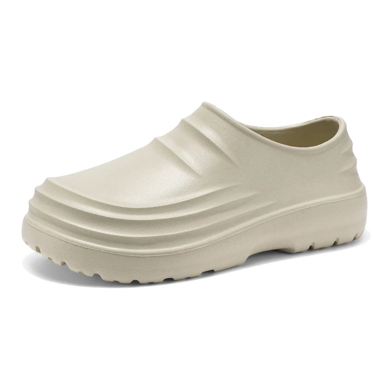 Women's and men's Waterproof Shoes for Summer Spring and Autumn Couple's Kitchen Chef Shoes Nurse Teacher work shoes Man Sandals