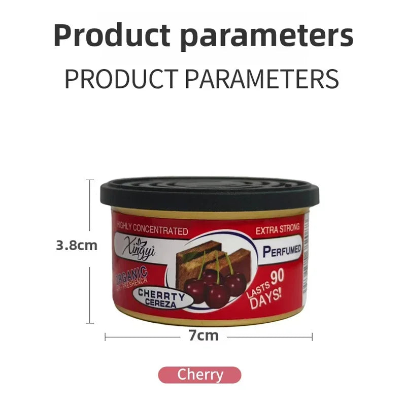 Car Air Freshener Scent Organic Cans Odor Eliminator Essential Long-Lasting,Strong Fragrance For Home Closet