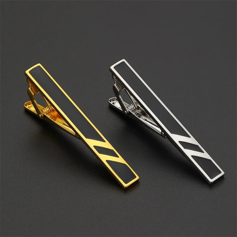 6cm*0.6cm New Metal Tie Clip For Men Wedding Necktie Tie Clasp Clip Gentleman Ties Bar Tie Pin For Men's Accessories