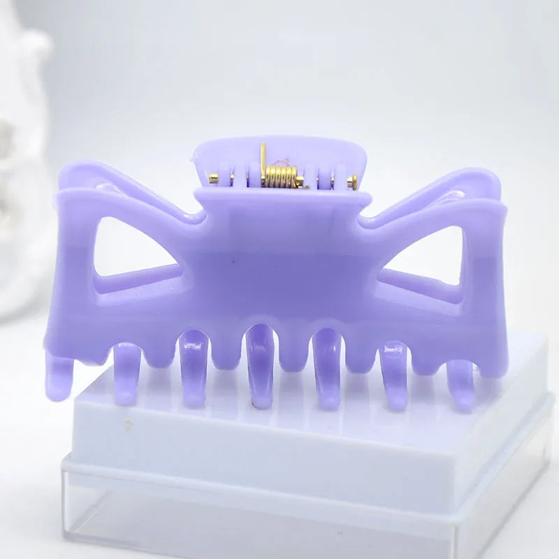 Women Hair Clip  Hairpins Candy colors Women Hair Crab Hair Claws Women Make UP Washing Tool Hair Accessories  7cm *3.5cm