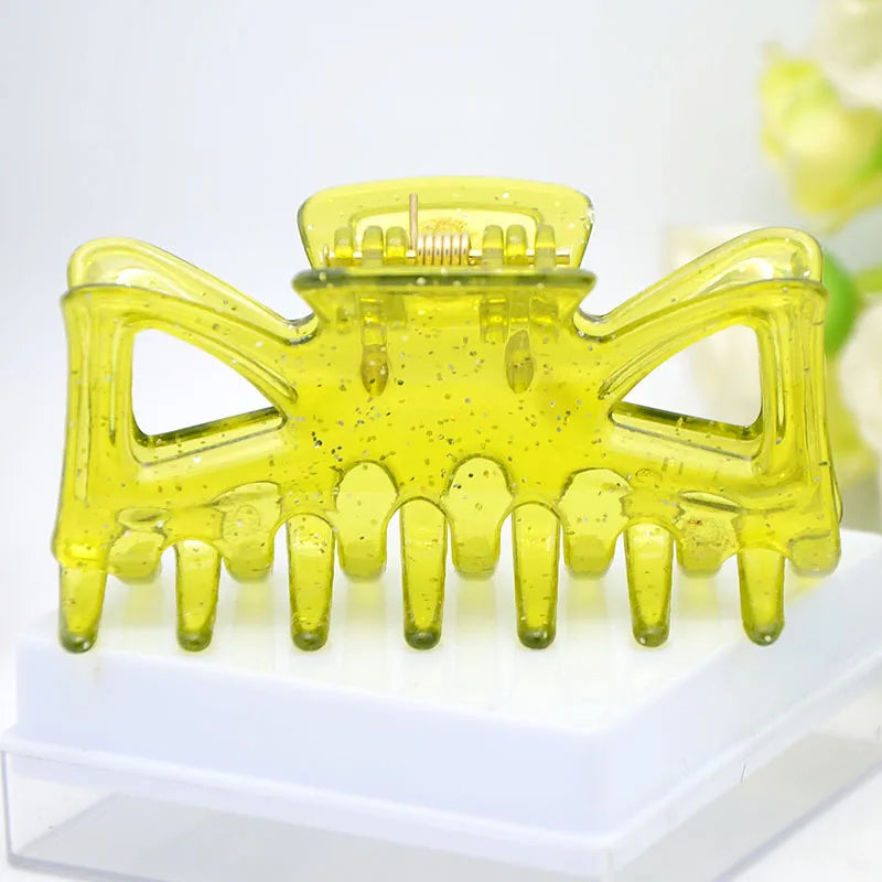 Women Hair Clip  Hairpins Candy colors Women Hair Crab Hair Claws Women Make UP Washing Tool Hair Accessories  7cm *3.5cm