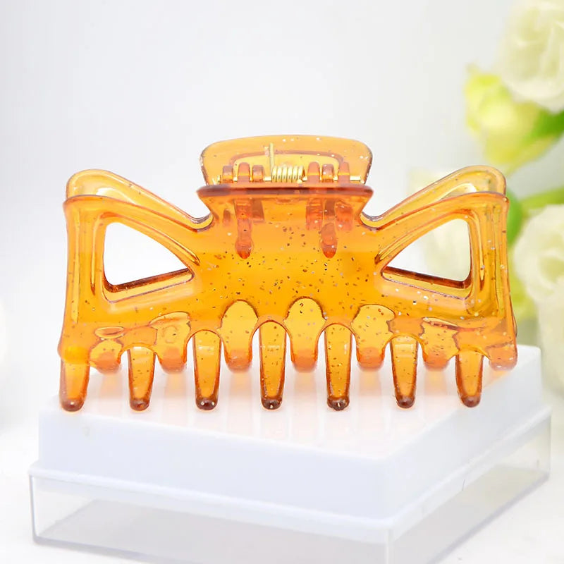 Women Hair Clip  Hairpins Candy colors Women Hair Crab Hair Claws Women Make UP Washing Tool Hair Accessories  7cm *3.5cm