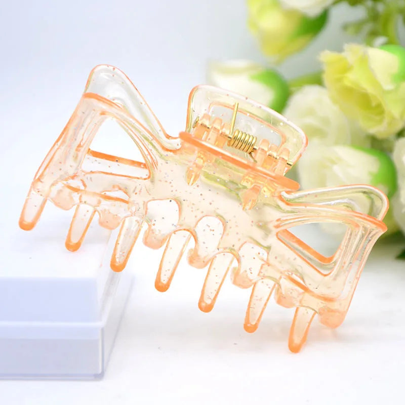 Women Hair Clip  Hairpins Candy colors Women Hair Crab Hair Claws Women Make UP Washing Tool Hair Accessories  7cm *3.5cm