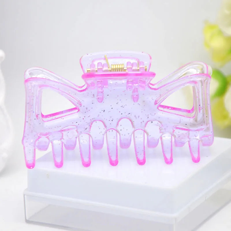 Women Hair Clip  Hairpins Candy colors Women Hair Crab Hair Claws Women Make UP Washing Tool Hair Accessories  7cm *3.5cm
