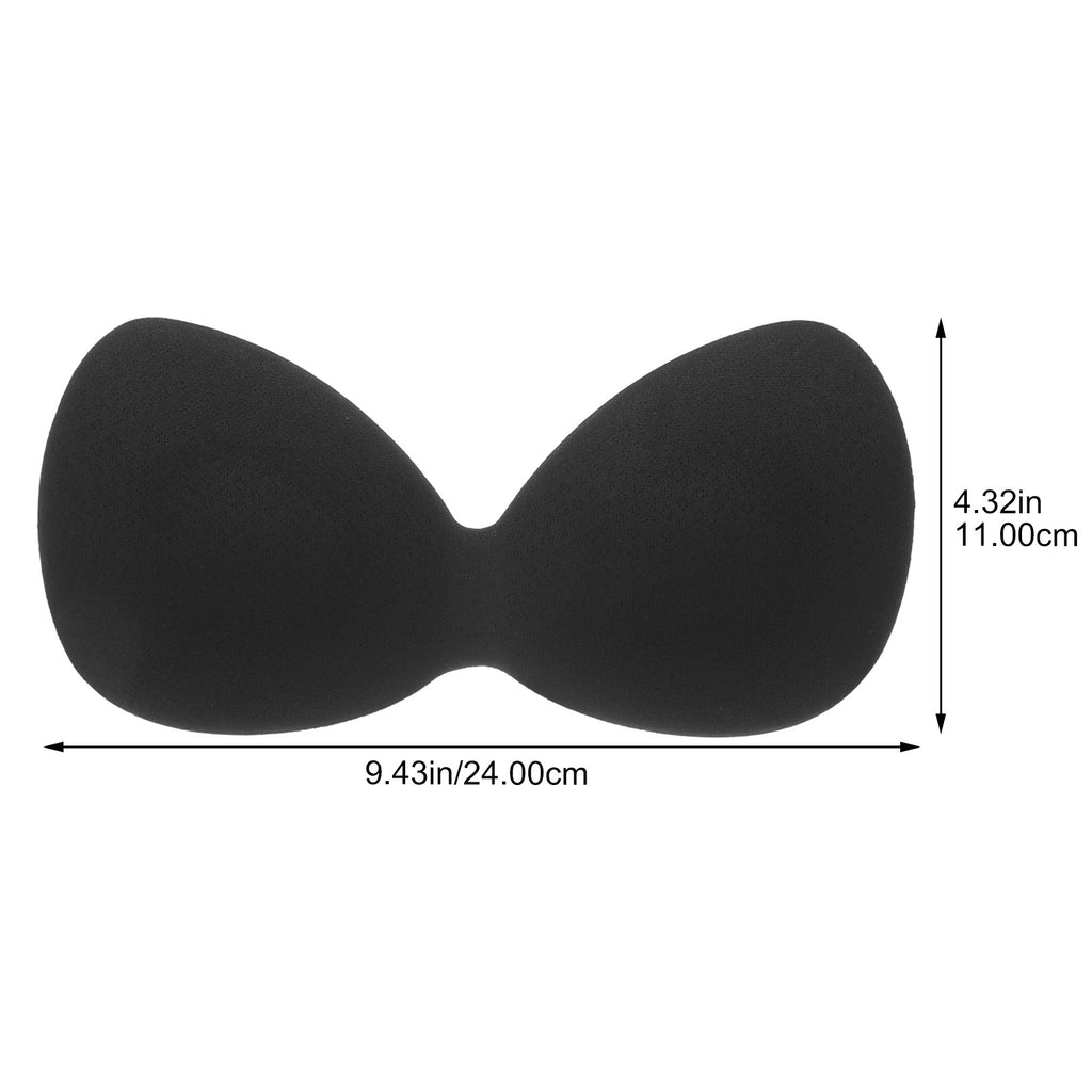 4Pcs One-Piece Bra Pads Inserts Pushup Bra Pads Sports Bra Removable Bra Pads Integrated Bra Pads Sports Bras Insert Pads Sports