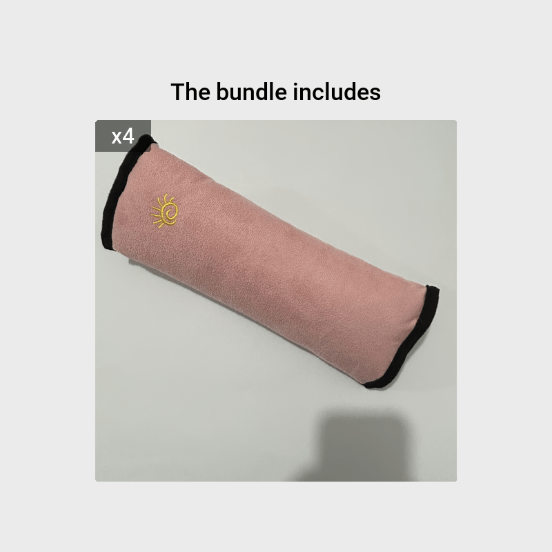 1pc Car Automotive Seat Belt Cover Shoulder Cover Seat Belt Holder Cute Lengthened And Thickened Plush Safety Belt Shoulder Cover, Car Safety Shoulder Guard, Seat Belt Adjustment Retainer, Anti-Strangle Neck Seat Belt