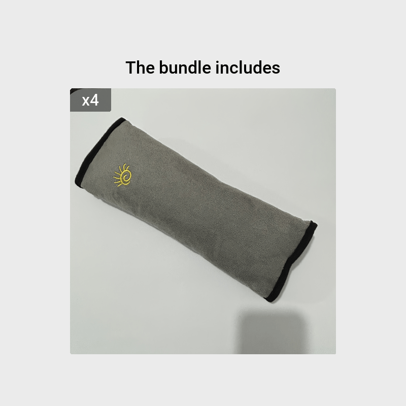 1pc Car Automotive Seat Belt Cover Shoulder Cover Seat Belt Holder Cute Lengthened And Thickened Plush Safety Belt Shoulder Cover, Car Safety Shoulder Guard, Seat Belt Adjustment Retainer, Anti-Strangle Neck Seat Belt