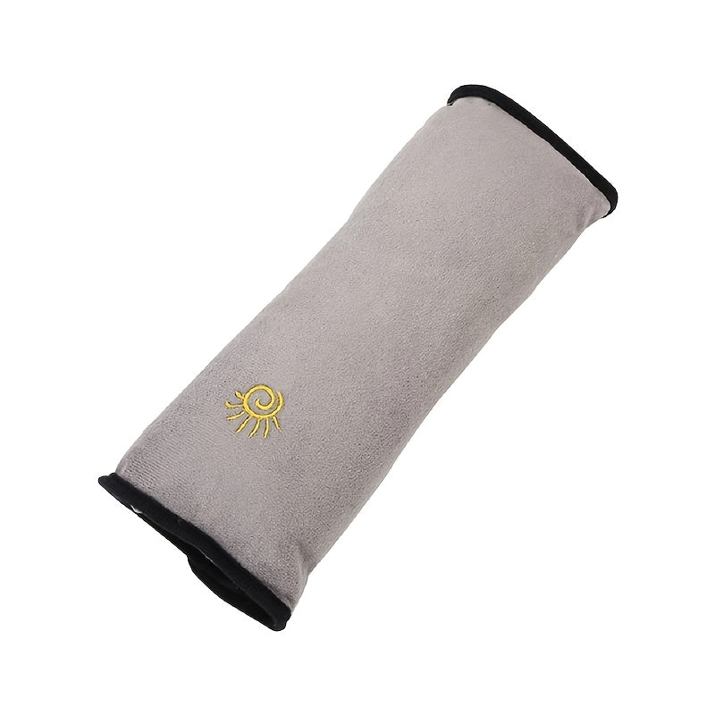 1pc Car Automotive Seat Belt Cover Shoulder Cover Seat Belt Holder Cute Lengthened And Thickened Plush Safety Belt Shoulder Cover, Car Safety Shoulder Guard, Seat Belt Adjustment Retainer, Anti-Strangle Neck Seat Belt
