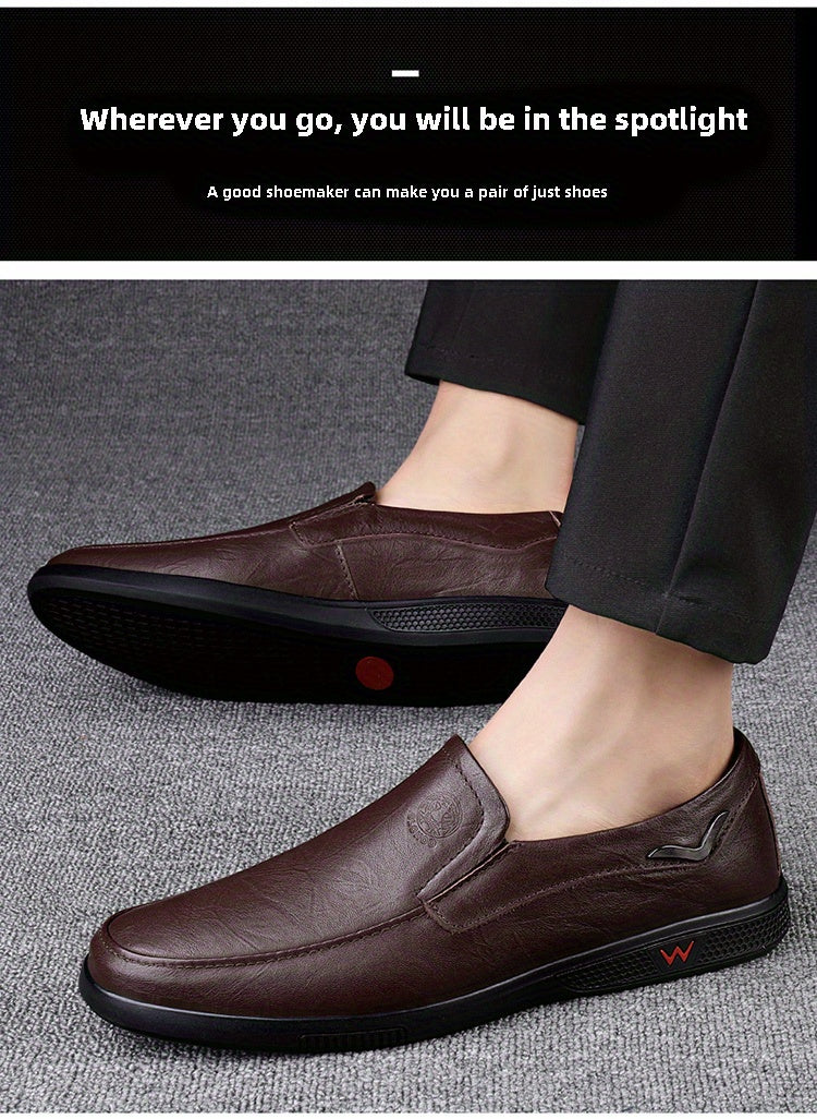 CLOHOO Men's Anti-Slip Fashion Slip-On Casual Shoes